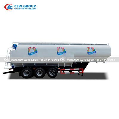 65m³ Huge Volume Bulk Feed Transport Trailer with Low Residual Discharge and Remote Control System