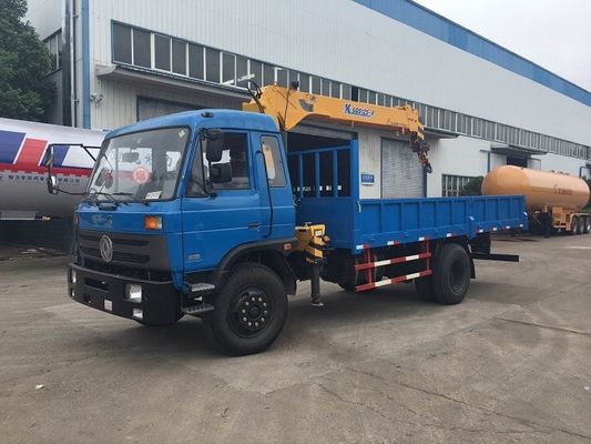 6 Wheel Truck Mounted Hydraulic Crane , 5 Tons XCMG Powerful Truck Mounted Knuckle Boom Cranes
