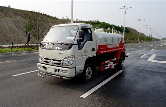 FOTON 2000 Liters 4x2 530 Gallon Q235 Carbon Steel Water Tanker Truck