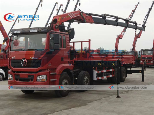 Shacman M3000 Truck Mounted 25 Tons Palfinger Knuckle Boom Crane
