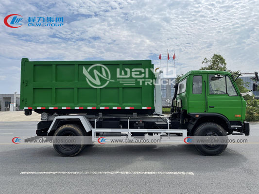 Donfeng 12cbm 12m3 Garbage Transfer Truck Waste Hydraulic Hooklift Equipment