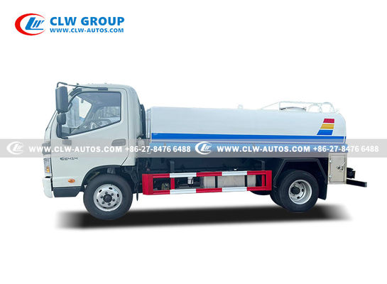 Foton Rhd Water Sprinkler Mobile Delivery Water Truck 6CBM