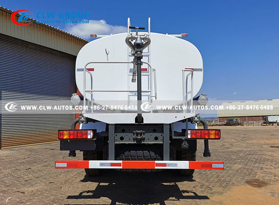 HOWO Off Road 20m3 Gallons Water Bowser Truck With Centrifugal Self Priming Pump