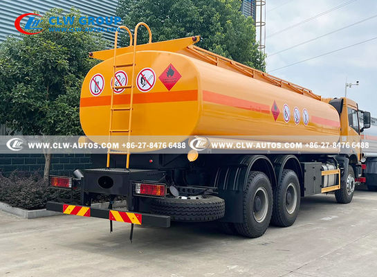 340HP Diesel Engine Crude Oil Fuel Tanker Truck Export To Africa Market