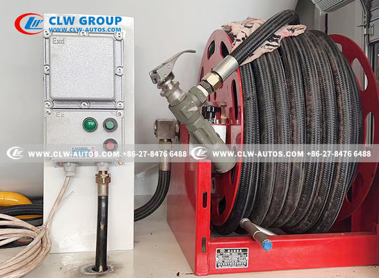 30ton LP Gas Truck With Gas Dispenser BLACKMER Pump Propane Delivery Tanker