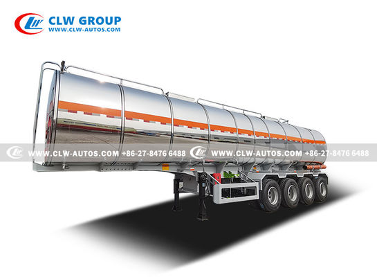 40 CBM Asphalt Transport Semi Trailer Bitumen Emulsion Delivery Tanker
