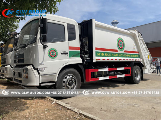 Dongfeng Kingrun 12000 Liters Garbage Compactor Truck to Africa