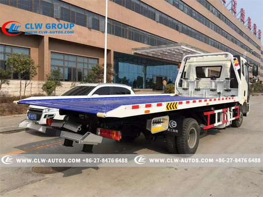 FAW 4X2 Flatbed Wrecker Towing Truck Rollback tow truck