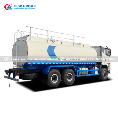 FAW J6P 6x6 390HP 25,000 Liter Fuel Delivery Truck with All-Wheel Drive for Off-Road Fuel Transport