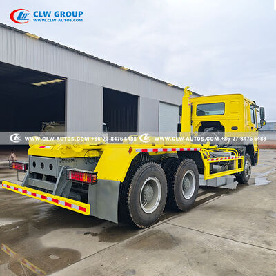 HOWO Heavy-Duty Hook Lift Garbage Truck with Powerful Hydraulic System, Sturdy Build, and Smart Safety Features