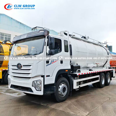 FAW JK6 Combined Jetting Truck with 310HP Weichai Engine High-Strength Carbon Steel Tank and One-Key Switching for Efficient Sanitation