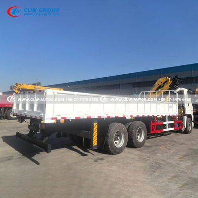 Isuzu FVZ 300HP 10-Ton Knuckle Boom Crane Truck with Integrated Transport and Lifting for Construction and Logistics