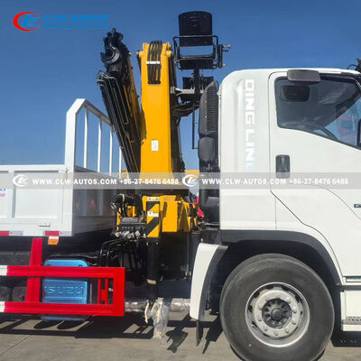 Isuzu FVZ 300HP 10-Ton Knuckle Boom Crane Truck with Integrated Transport and Lifting for Construction and Logistics