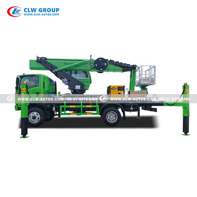 ISUZU 700P 4x4 AWD 190HP 33m Telescopic Boom Lift Truck Aerial Work Platform
