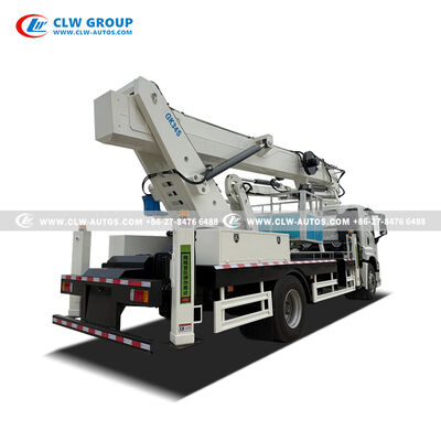 ISUZU GIGA 34-Meter Aerial Work Truck with Dielectrically Insulated Bucket and 360-Degree Continuous Rotation