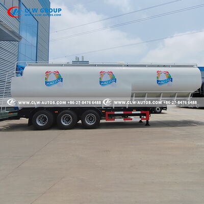 65m³ Huge Volume Bulk Feed Transport Trailer with Low Residual Discharge and Remote Control System