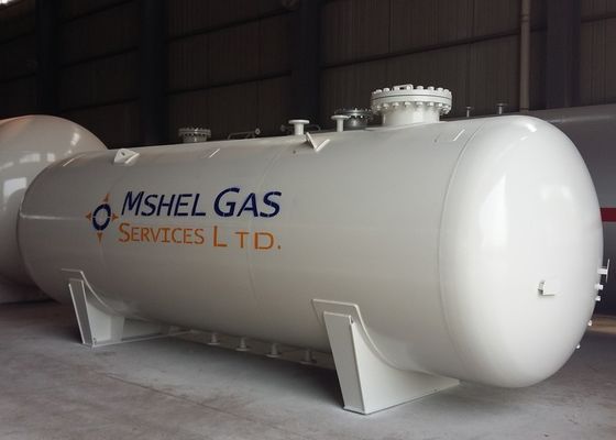 Bulk LPG Gas Storage Tank 5CBM 2.5MT 1.77MPa Design Pressure Custom Color