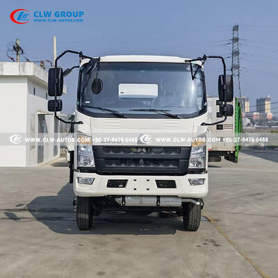 SINOTRUK HOWO 4x4 All-Wheel Drive Mobile Refueling Truck with 5,000L Carbon Steel Tank