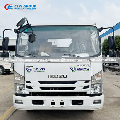Isuzu KV100 4x2 Flatbed Wrecker Truck with 120HP Euro 6 Engine, 3,000kg Rear Underlift, and 5,800mm × 2,300mm Flatbed Platform