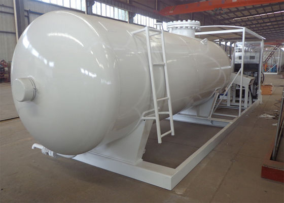 5000L 2.5tons LPG Propane Gas Storage Tanks For Mobile Gas Filling Plant