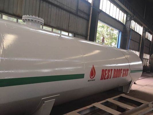 30MT 60000liters LPG Gas Storage Tank 14mm Tank Body DN2700mm Diameter
