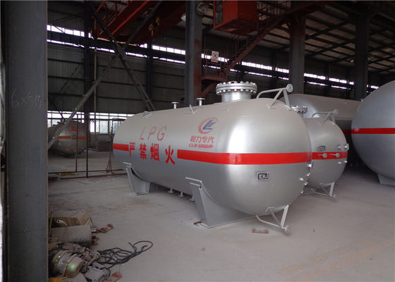 High Strength Large Propane Gas Tanks , 10mm 12mm Q345R Body Lpg Propane Tank