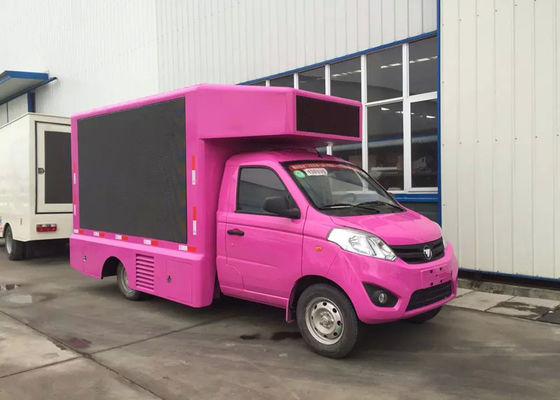 Outdoor Full Color Screen Mobile Big Screen Truck VGA Synchronous Control