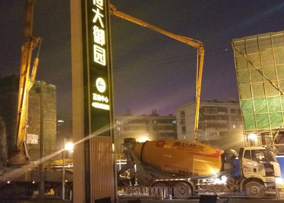 8CBM Cement Ready Mix Concrete Mixer Trucks For Long Distance Transporting