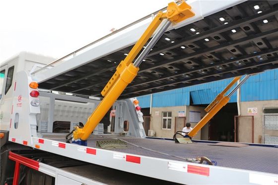 High Efficiency Wrecker Tow Truck Vehicle Chile Dongfeng 8tons Flatbed Wrecker