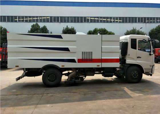 ISUZU 9CBM Road Sweeper Truck 4x2 Vacuum Sweeper Road Washing Truck