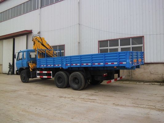 Dongfeng 10  Wheel Truck Mounted Telescopic Crane 10ton With Folded Kunckle