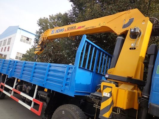 10T DropsideTruck Mounted Telescopic Crane With Hydraulic Straight Arm