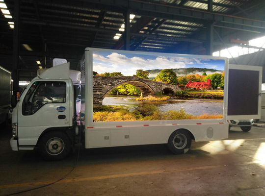 ISUZU Advertisement LED Billboard Truck P4 P5 P6 For Mobile Advertising