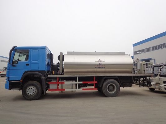 Howo 266hp 10 Tons Tanker Truck Trailer Modified Bitumen Distributor Truck
