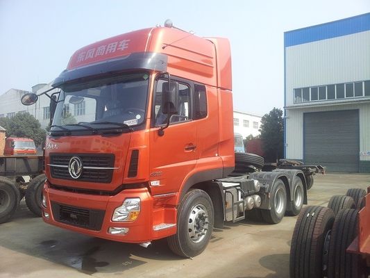 Dongfeng Prime Mover Truck Semi Trailer Tractor 6 X 4 10 Wheel 375hp