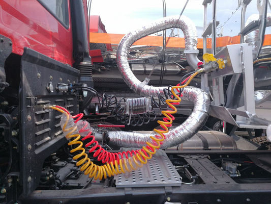 Oil Tank Trailer Fuel Delivery Truck Semi Trailer 45CBM Aluminium Alloy Thermal Insulation