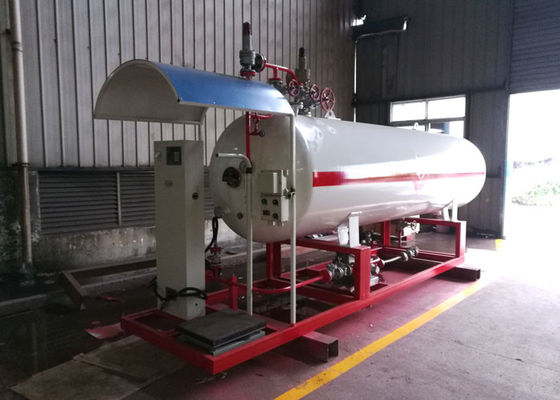 5CBM LPG Gas Storage Tank Refueling Station Mini 2t 2.5t 1.77MPa Design Pressure
