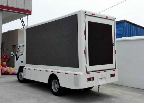 ISUZU Outdoor Digital Advertising Billboard Truck With P6 LED Display Screen