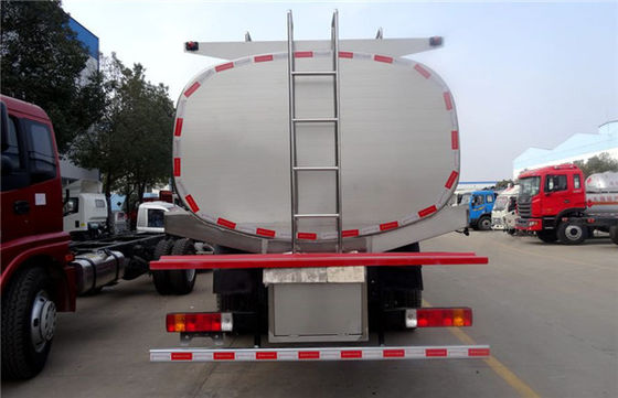 6X2 FAW 225HP Stainless Steel Milk Transport Truck 20CBM Insulation Tank