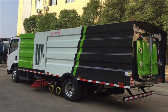 ISUZU 4x2 Stainless Steel Road Sweeper Street Sweeper Street Cleaning Machine Sweeper Truck