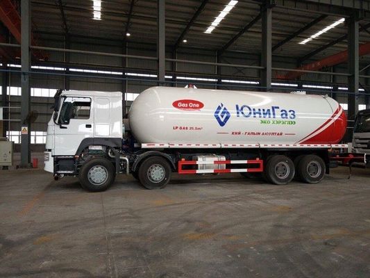 JAC 8*4 34.5cbm LPG Tank Dispenser Truck 17 Tons 18 Ton With Gas Filling Machine