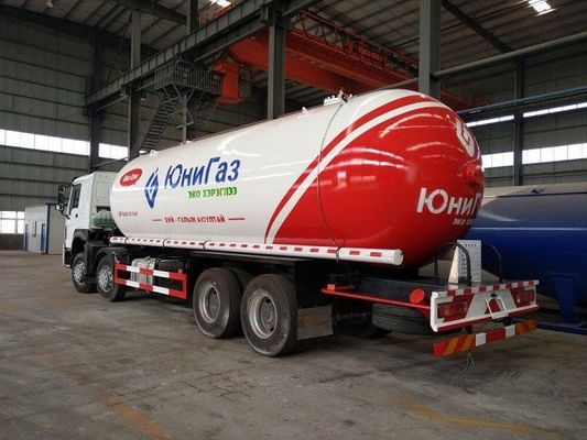 JAC 8*4 34.5cbm LPG Tank Dispenser Truck 17 Tons 18 Ton With Gas Filling Machine