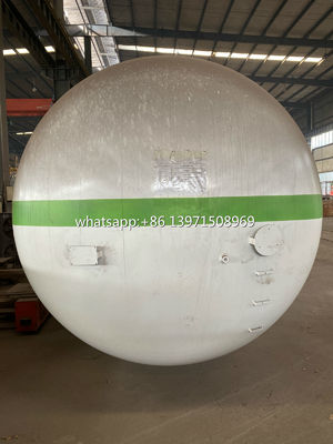Pressure Vessel 45cbm Cylinder Refilling LPG Gas Storage Tank 15 Years Life Time