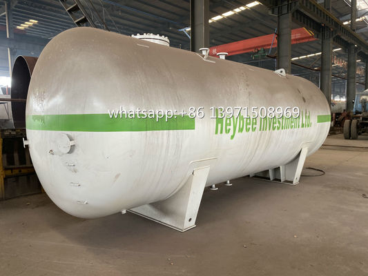 Pressure Vessel 45cbm Cylinder Refilling LPG Gas Storage Tank 15 Years Life Time