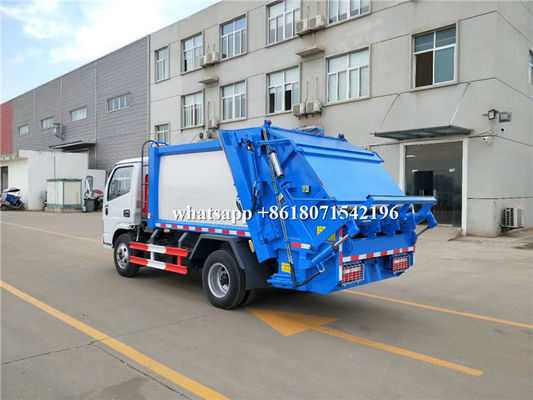 Rear Loader Garbage Compactor Truck For Efficient Refuse Collection And Transportation