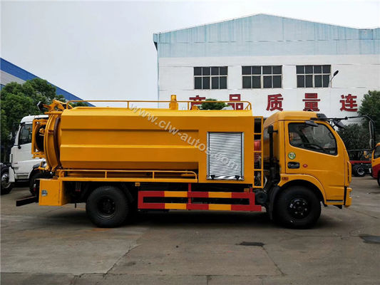 Diesel Dongfeng 8000 Liters Vacuum Sewage Suction Truck