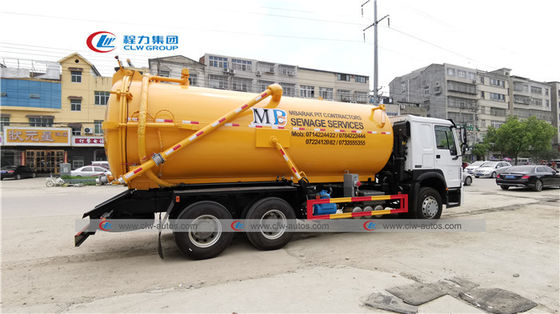 SINOTRUCK HOWO 15000 Liters Vacuum Suction Truck