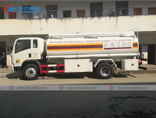 Howo 8m3 Gasoline Tanker Truck With Dispenser Refilling System