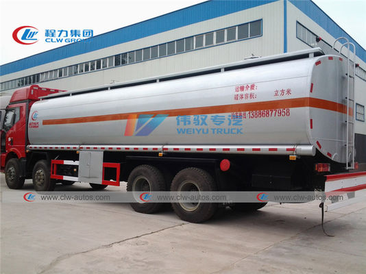 FAW 30000L 80000Gal Fuel Delivery Tank Truck With Flow Meter