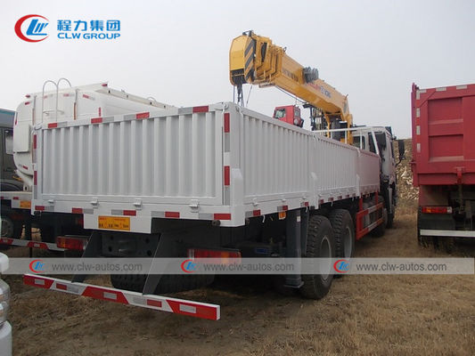 6*4 HOWO Truck Mounted 8T Straight Telescopic Boom Crane
